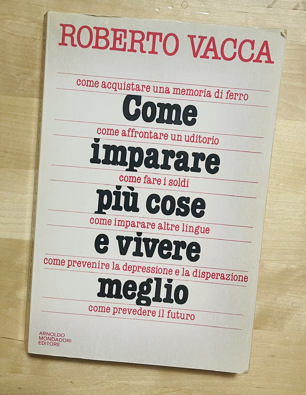Book by Roberto Vacca